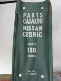 Nissan Cedric Model 130 series, Parts Catalog Pub. No C-069E -varaosaluettelo