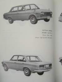 Nissan Cedric Model 130 series, Parts Catalog Pub. No C-069E -varaosaluettelo