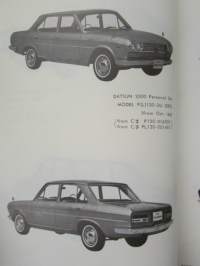 Nissan Cedric Model 130 series, Parts Catalog Pub. No C-069E -varaosaluettelo