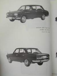 Nissan Cedric Model 130 series, Parts Catalog Pub. No C-069E -varaosaluettelo