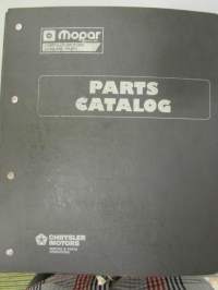 Chrysler Motors Jeep 1987-90, Parts Catalog -varaosaluettelo