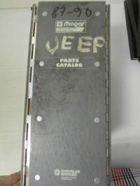 Chrysler Motors Jeep 1987-90, Parts Catalog -varaosaluettelo