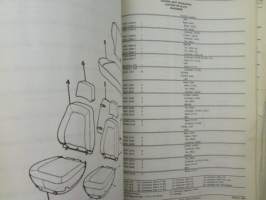 Chrysler Motors Jeep 1987-90, Parts Catalog -varaosaluettelo