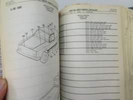 Chrysler Motors Jeep 1987-90, Parts Catalog -varaosaluettelo