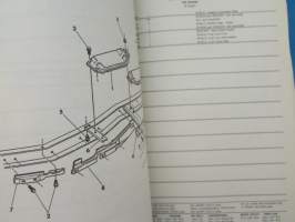 Chrysler Motors Light Duty Truck 1986-87, Parts Catalog -varaosaluettelo