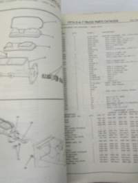 Chrysler Motors Dodge Truck Illustration 1974-77, Parts Catalog (Supersedes DX-8325) -varaosaluettelo