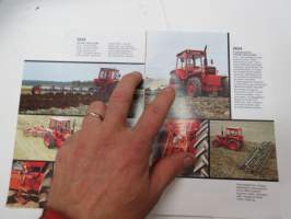 Volvo BM traktorit - tuoteohjelma - myyntiesite / product program - brochure