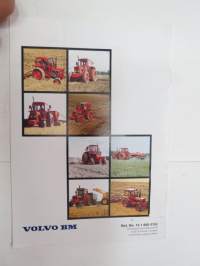 Volvo BM traktorit - tuoteohjelma - myyntiesite / product program - brochure
