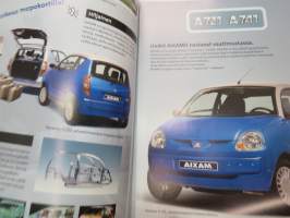 Aixam Evolution A.721, A.741 -myyntiesite / sales brochure