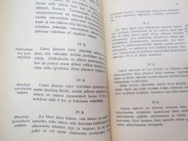 Suomen Paperi- ja puumassateollisuuden harjoittajain Liiton säännöt - Stadgar för Finska Pappers- och trämasseindustrins arbetsgivareförbund -rules for the