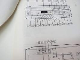 Salora SV 8300 Kuvanauhuri käyttöohje / Videobandspelare bruksanvisning (kopio) -operator´s manual, copied