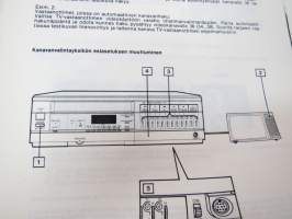 Salora SV 8300 Kuvanauhuri käyttöohje / Videobandspelare bruksanvisning (kopio) -operator´s manual, copied