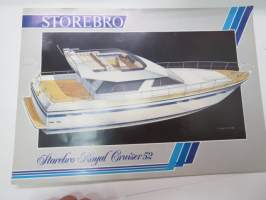 Storebro Royal Cruiser 52 -myyntiesite / sales brochure