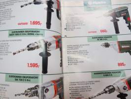Metabo sähkötyökalut -myyntiesitteitä ja luetteloita erä / brochures and catalogs of Metabo tools