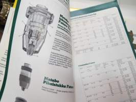 Metabo sähkötyökalut -myyntiesitteitä ja luetteloita erä / brochures and catalogs of Metabo tools
