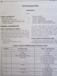 Chrysler Jeep Grand Cherokee Service Manual 1996, 2 Wheel Drive / 4 Wheel Drive -Korjaamokäsikirja