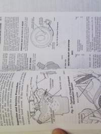 Chrysler Motors Dakota Trucks Service Manual 1988 -Korjaamokäsikirja