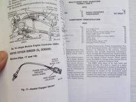 Chrysler Motors Electrical, Fuel, Emission System Service Manual 1988 - Front wheel drive Passenger Vehicles -Korjaamokäsikirja