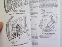 Chrysler Motors Electrical, Fuel, Emission System Service Manual 1988 - Front wheel drive Passenger Vehicles -Korjaamokäsikirja