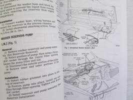 Chrysler Motors Electrical, Fuel, Emission System Service Manual 1988 - Front wheel drive Passenger Vehicles -Korjaamokäsikirja