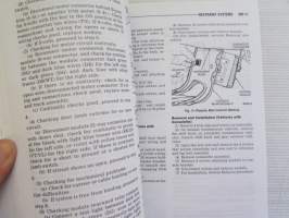 Chrysler Motors Electrical, Fuel, Emission System Service Manual 1989 - Front wheel drive Passenger Vehicles -Korjaamokäsikirja