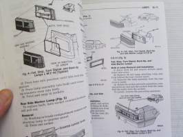 Chrysler Motors Electrical, Fuel, Emission System Service Manual 1989 - Front wheel drive Passenger Vehicles -Korjaamokäsikirja