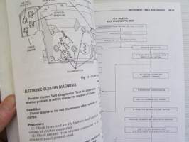 Chrysler Motors Electrical, Fuel, Emission System Service Manual 1989 - Front wheel drive Passenger Vehicles -Korjaamokäsikirja