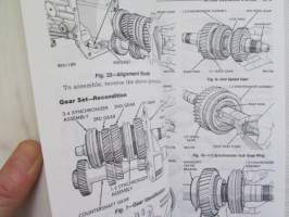 Chrysler Motors Dakota Trucks 2WD and 4WD Pickups Service Manual 1989 - Rear-Wheel-Drive Truck  -Korjaamokäsikirja