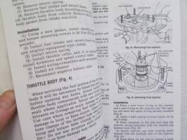 Chrysler Motors Dakota Trucks 2WD and 4WD Pickups Service Manual 1989 - Rear-Wheel-Drive Truck  -Korjaamokäsikirja