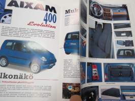 Aixam Evolution 400 -myyntiesite / sales brochure