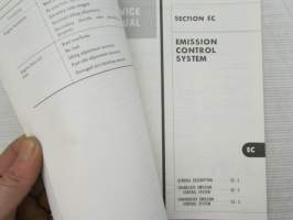 Nissan Motor Service Manual Model A10 &amp; A12 Engine - Korjaamokäsikirja