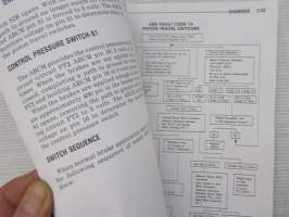 Chrysler Service Manual Supplement - AntiLock Brake System Bosch ABS-3 - Front Wheel Drive Car, C-Body, New Yorker, Dynasty