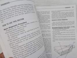 Chrysler Service Manual Supplement - AntiLock Brake System Bosch ABS-3 - Front Wheel Drive Car, C-Body, New Yorker, Dynasty