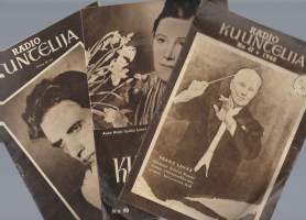 Radio kuuntelija 1948 nrot 3,40 ja 47 yht 3 lehteä