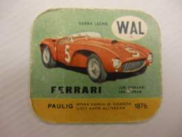 Ferrari -  Paulig keräilykuva