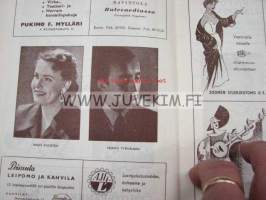 Suomalainen Ooppera 1955-1956 -käsiohjelma