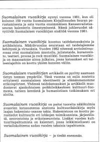 Suomalainen vuosikirja 1981. Kirja on tarkoitettu esittelemään ja arvioimaan meneillään olevia uudistuksia, joista paljon puhutaan.