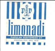 Limonadi -  juomaetiketti