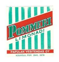 Pommeri Limonadi -  juomaetiketti