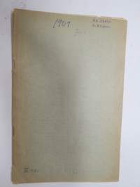 Keski-Suomen muikkukalastusta koskevia kysymyksiä - 1. Muikun kasvu 2. Muikkunuotan tiheys 3. Muikun kutukalastus (Jyväskylän kalastuspäivillä 1909 pidetty