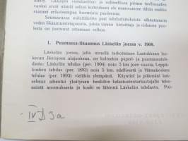 Kaksi tehtaista aiheutunutta kalastolle vaurioita tuottanutta veden likaantumistapausta - 1. Läskelän joki (puumassalikaannus v. 1908) 2. Nurmijärvi ja Kyläjoki