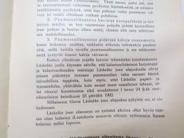 Kaksi tehtaista aiheutunutta kalastolle vaurioita tuottanutta veden likaantumistapausta - 1. Läskelän joki (puumassalikaannus v. 1908) 2. Nurmijärvi ja Kyläjoki