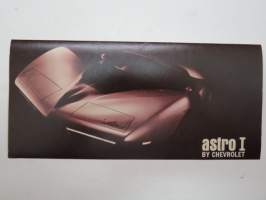 Chevrolet Astro I concept car -brochure / konseptiauton  esite