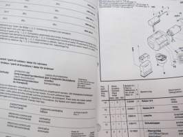 Webasto DBW 2020, DBW 300, DBV 350 53.3, 8/1995 Ersatzteil-Liste / Spare parts list / Pièces de rechange / Parti di ricambio / Reservdelslista -parts book for