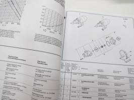 Webasto U 4810, U 4814, U 4816, U 8202 3/1995 Ersatzteil-Liste / Spare parts list / Pièces de rechange / Parti di ricambio / Reservdelslista -parts book for pumps