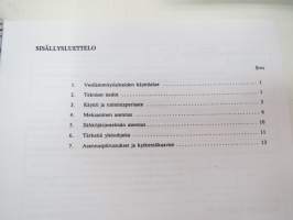 Webasto DW 230, 300, 350 Vesilämmityslaitteet - asennusohjeet Lokakuu 1992 -installation instructions in finnish