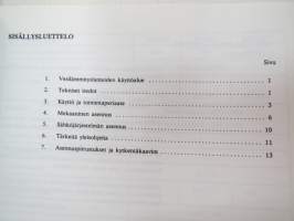 Webasto DW 230, 300, 350 Vesilämmityslaitteet - asennusohjeet Lokakuu 1992 -installation instructions in finnish