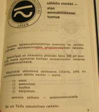 Kalenteri  Sähköteollisuus oy  1974