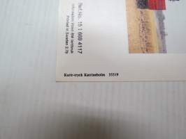 Volvo BM 2650 traktori -myyntiesite -farm tractor sales brochure