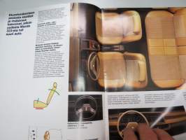 Mazda 323 1981 -myyntiesite  / sales brochure